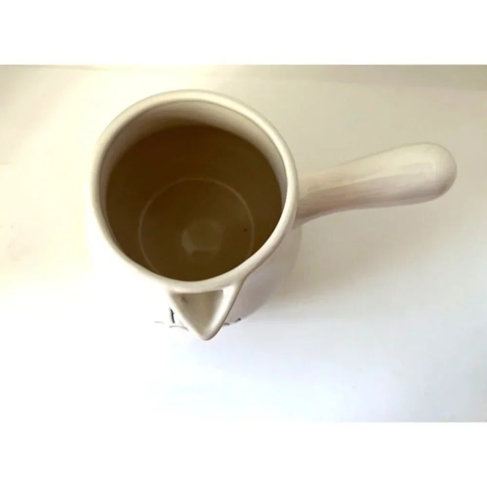 Rae Dunn Artisan Collection Hot Cocoa Pot Pitcher‎ with Handle By Magenta #213